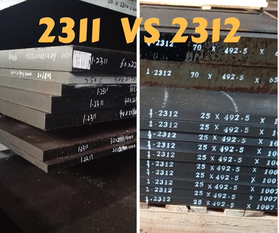 What is the Primary Difference Between 2312 and 2311 Steel?